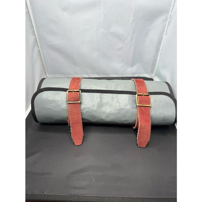Custom made Knife Utility Roll bag holder Padded foldable 52 Slot Leather straps