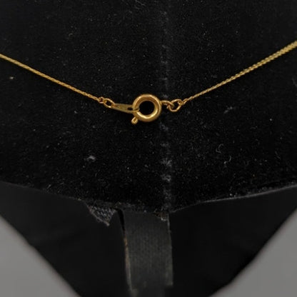 Vintage Fashion Gold-Tone Miniature Golf Bag Pendant Necklace