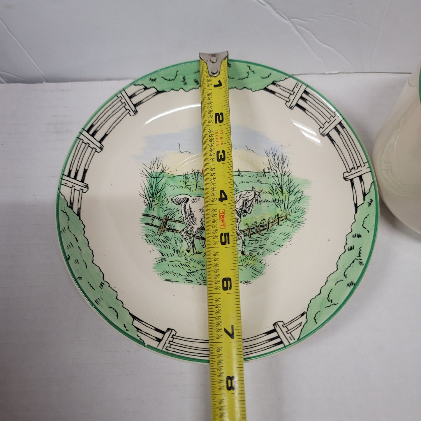 Hunter cup saucer Burleigh Davenport Oversized Mug and Saucer