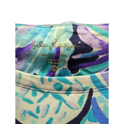 Lilly Pulitzer Hollee shift dress MEDIUM "Alotta Colada" print keyhole back