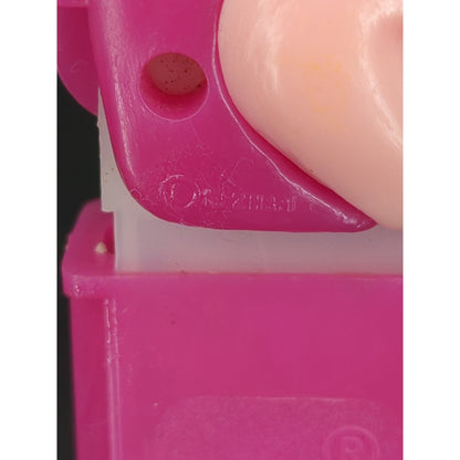 Vintage 1992 Dino The Flintstones PEZ Dispenser Pink Stem Made in Slovenia