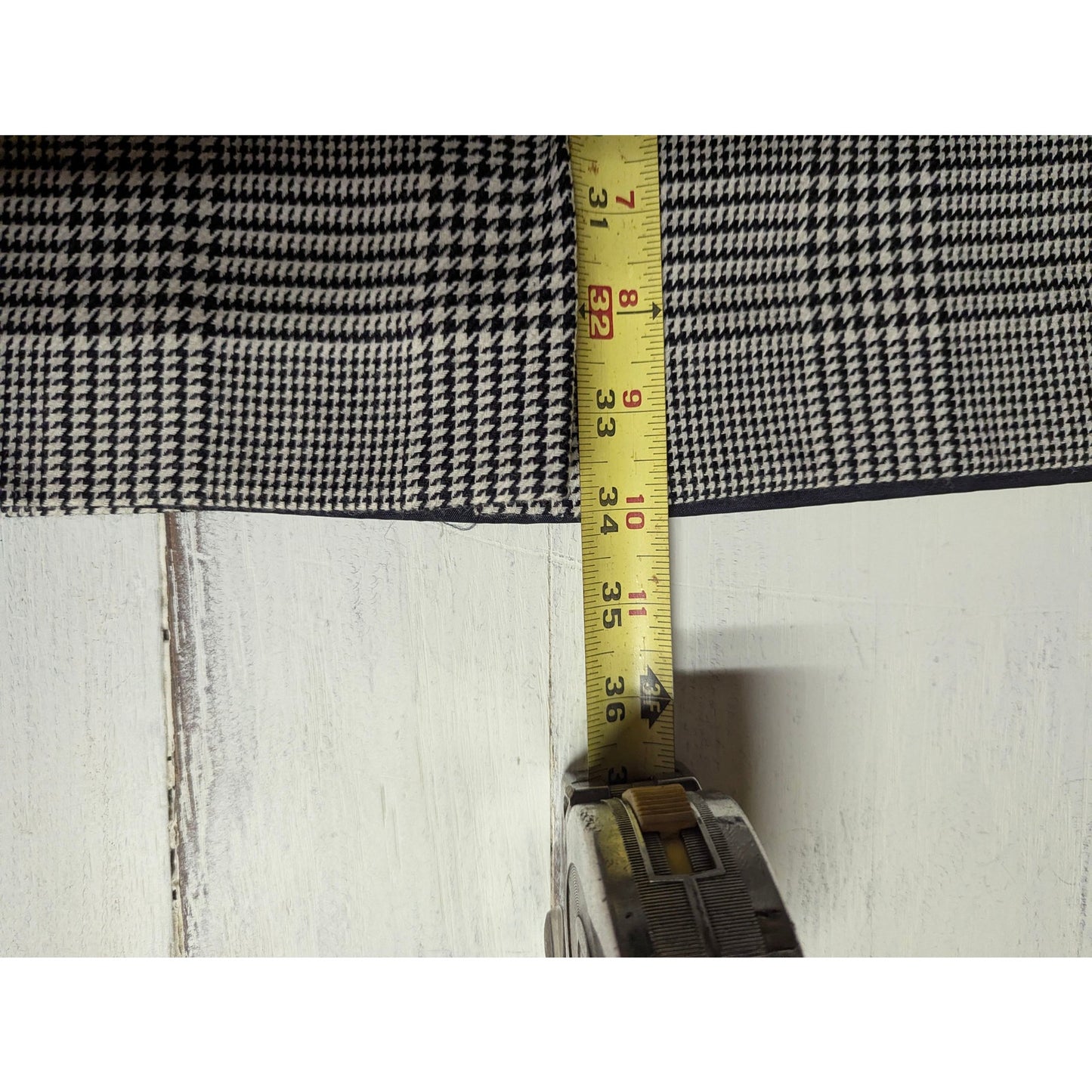 Vintage JH Collectibles Plaid Wool Maxi Skirt Small 4 Button Front Dark Academia