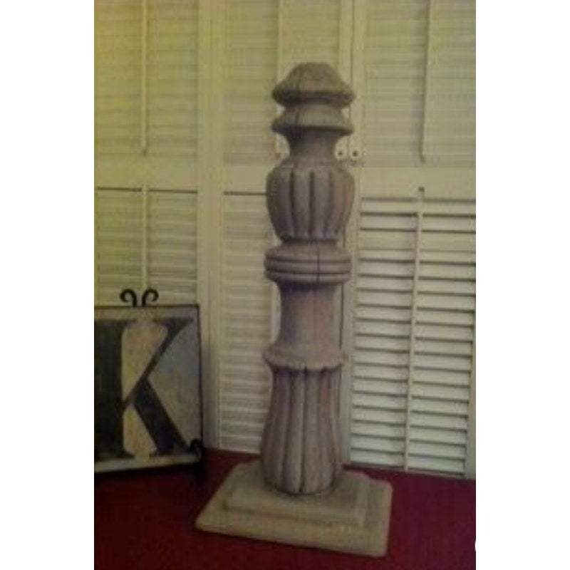 Round Bed Post Solid Walnut Stain Wood Posts/Pillars/Columns Salvage Craft