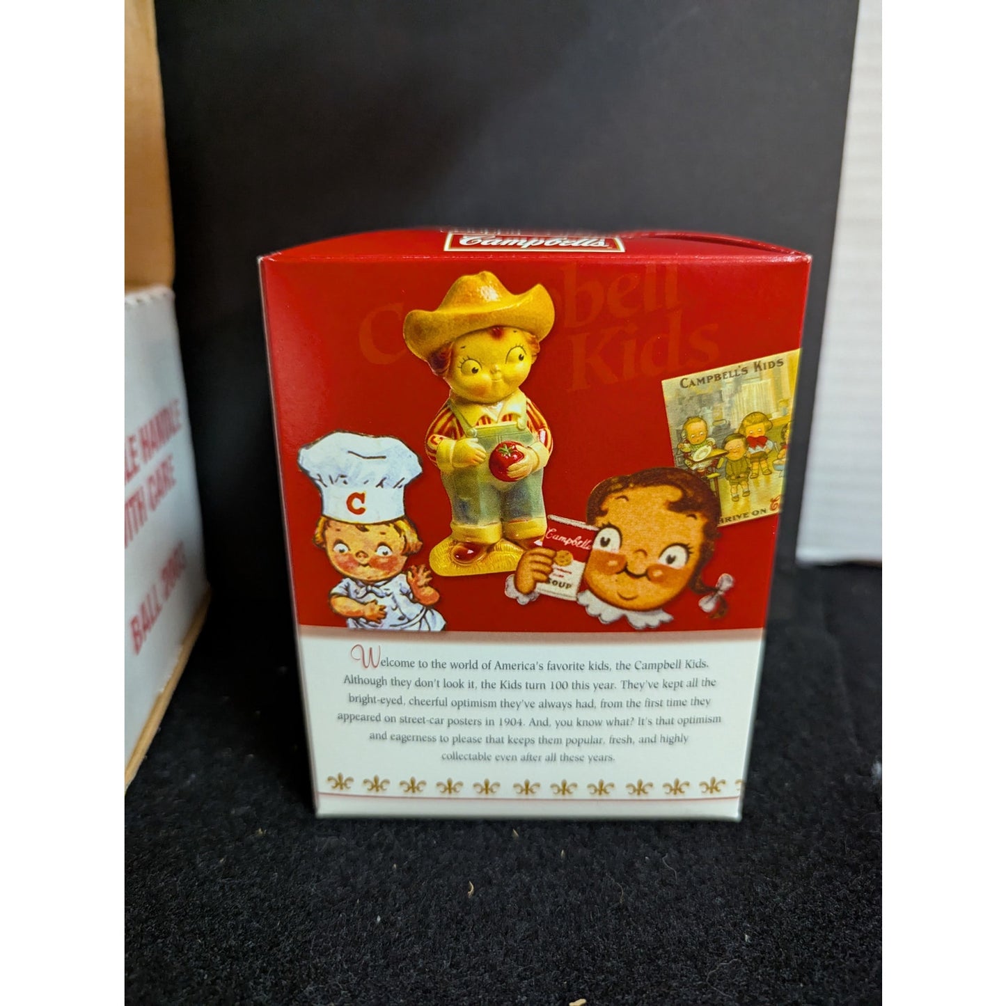 Vintage 2003 Campbell's Kids 100 Birthday Collector's Edition Christmas Ornament