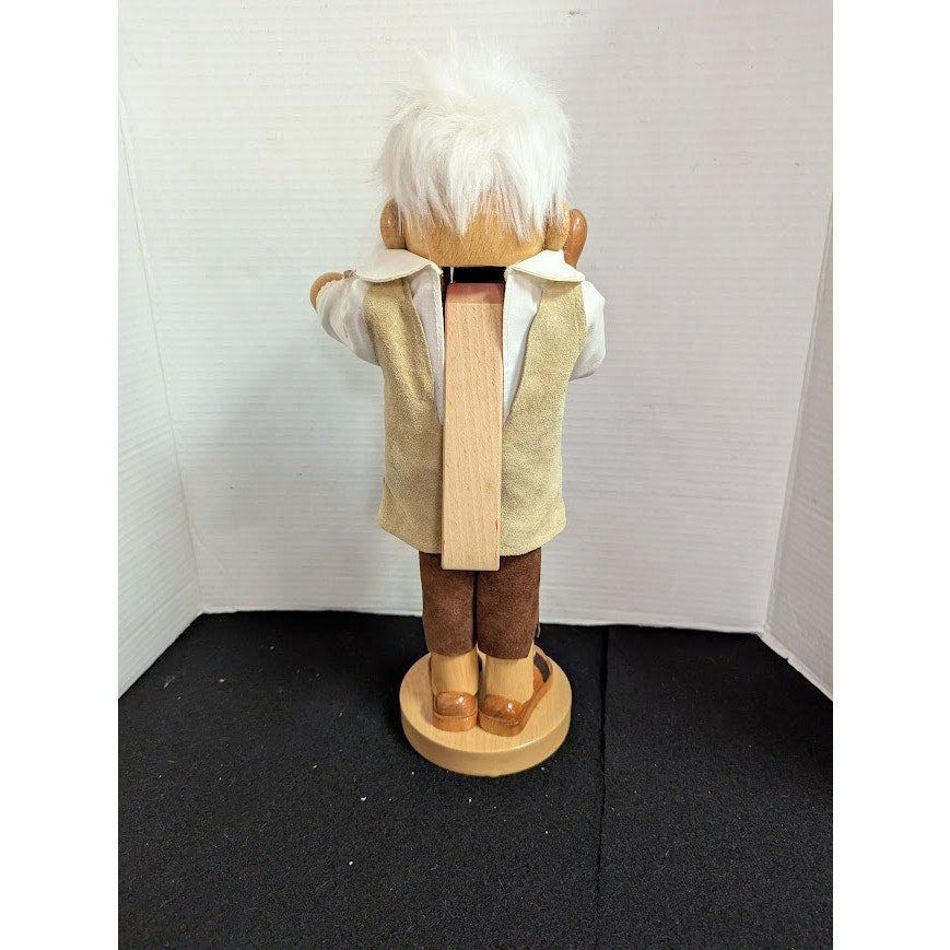 Vintage Steinbach Geppetto Woodcarver Nutcracker Handmade Germany Erzgebirge Art