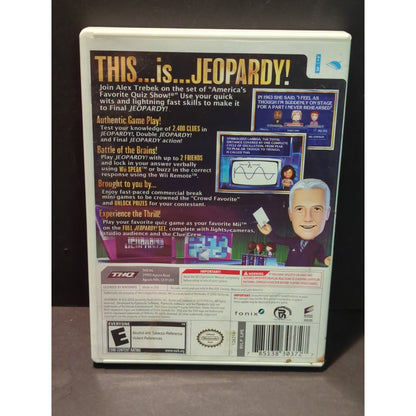 Wii Nintendo Video Game Jeopardy