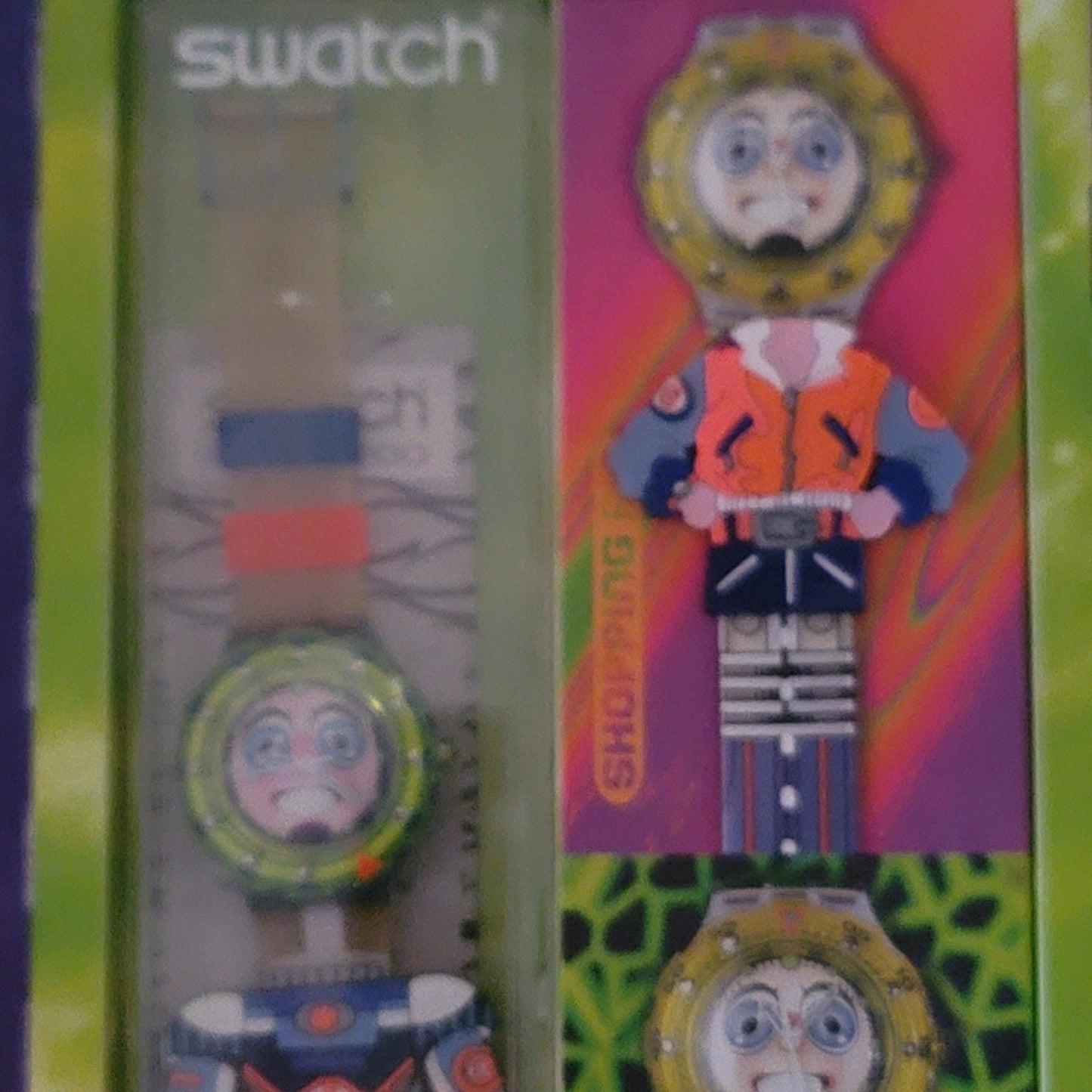 Swatch Vintage UNOPENED UNWORN Special SDN120 PACK-Stripp,Scuba 200 Series 1996