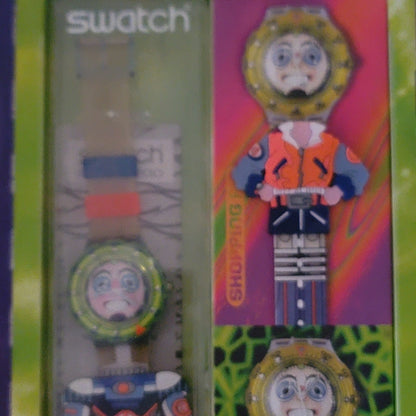 Swatch Vintage UNOPENED UNWORN Special SDN120 PACK-Stripp,Scuba 200 Series 1996