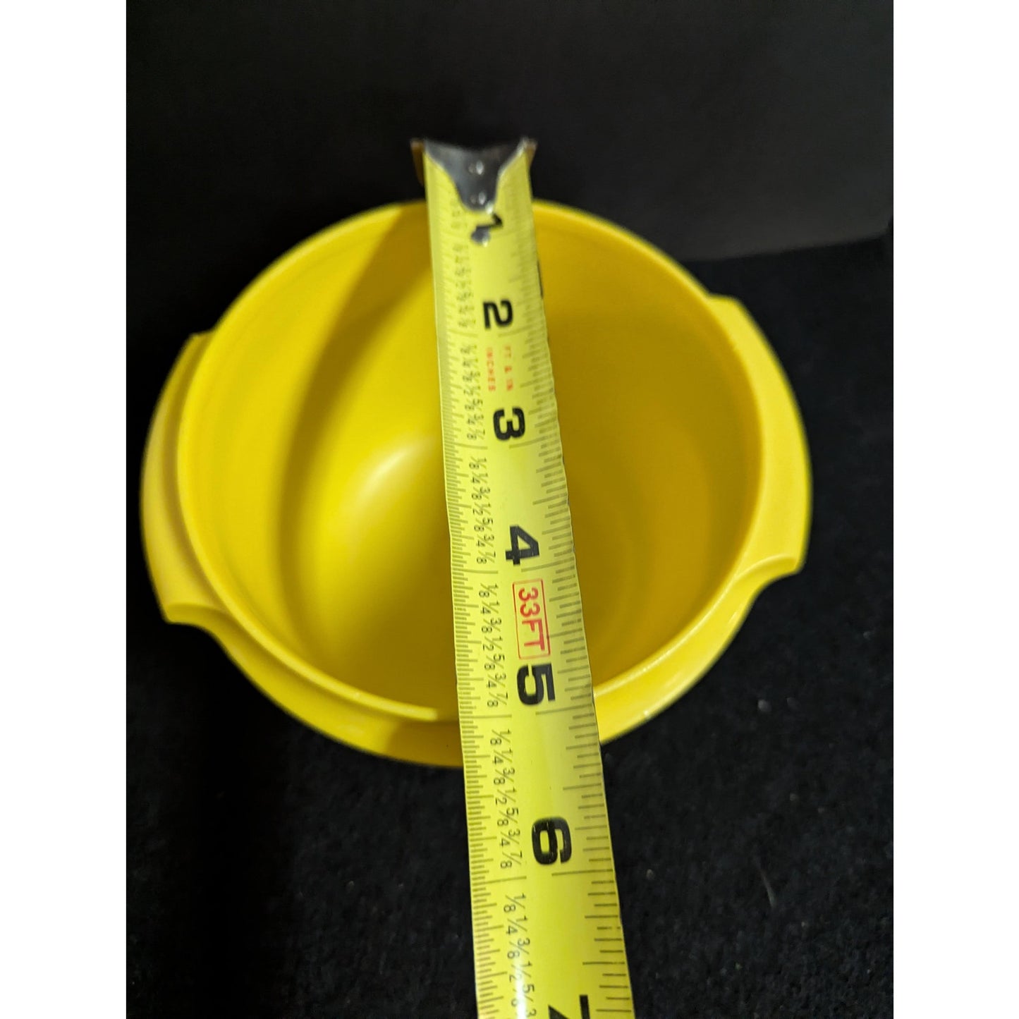 Vintage Tupperware Sunshine Yellow Servalier Mixing Bowl NO LID