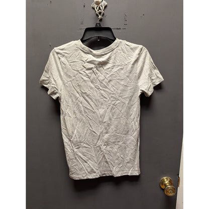 1901 NWT Gray Gather Graphic T-Shirt Small Casual Wear Short Sleeve Crew Neck