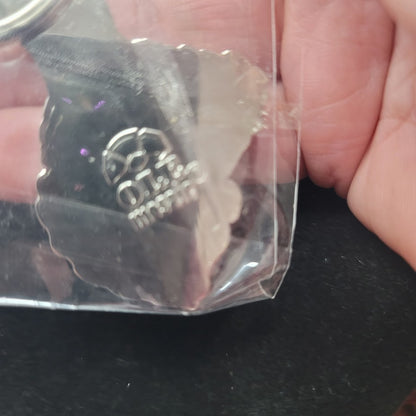 Spanish Revival Gaudí Trencadís Mosaic Flamenco Dancer Souvenir Keychain espana
