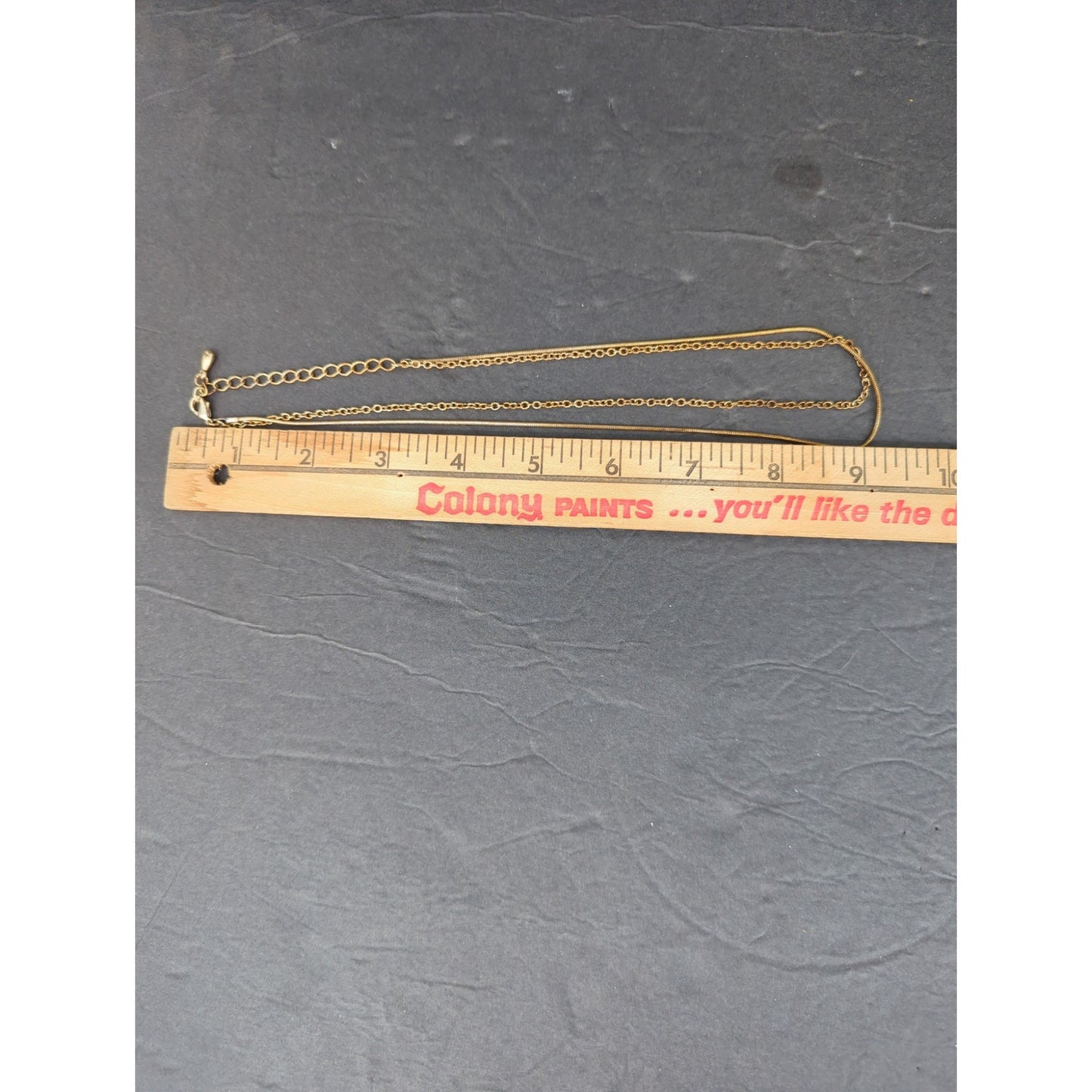 Vintage 1980s Gold Tone Layered Multi Strand Chain Necklace Glam Minimalist Chic