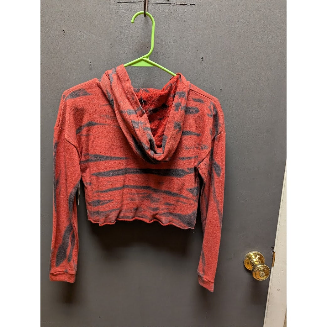 Z by Zella Cropped Tie-Dye Pullover Hoodie Size Medium NEW activewear Teenager