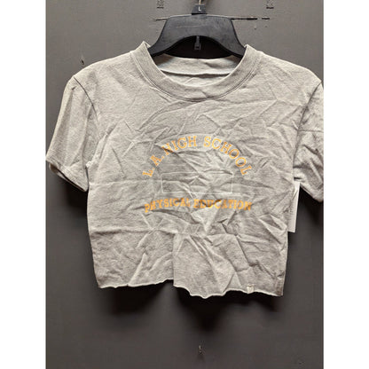 Treasure & Bond Gray "VOTE" Graphic Short Sleeve T-Shirt Size Medium (Juniors)