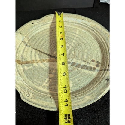 George Griffin Pottery, Sopchoppy Florida Handmade Art Pottery Plate 11"