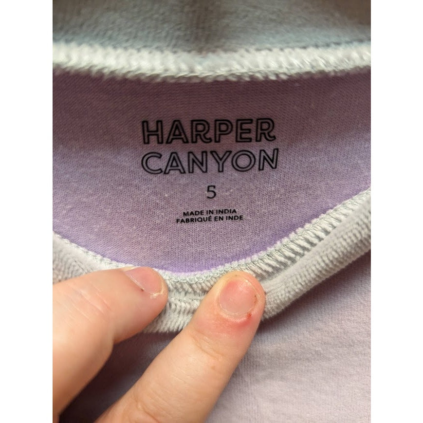 NEW Harper Canyon Small Tie Dye Sweatshirt Youth Kids top shirt long sleeve