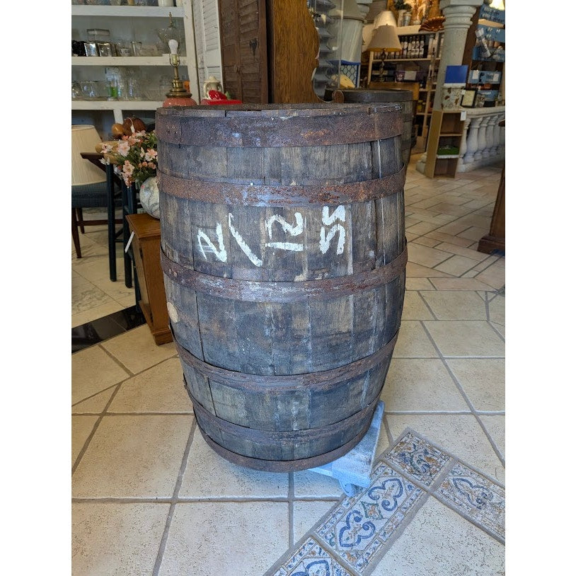 Secondhand Sandies: Used Whiskey Barrel