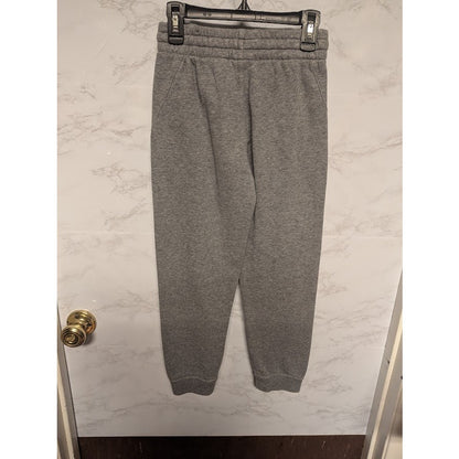 NEW Nike gray Sweatpants joggers elastic drawstring waist /ankle youth small