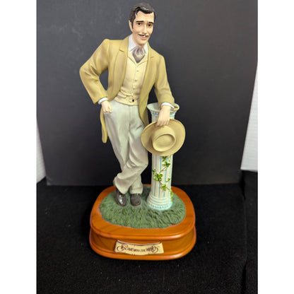 Vintage Kitschy Gone With The Wind Rhett Butler Musical Figurine
