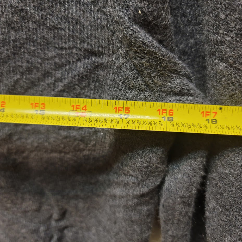 treasure & bond NEW Gray dark charcoal sweater Vneck long sleeve Size XS