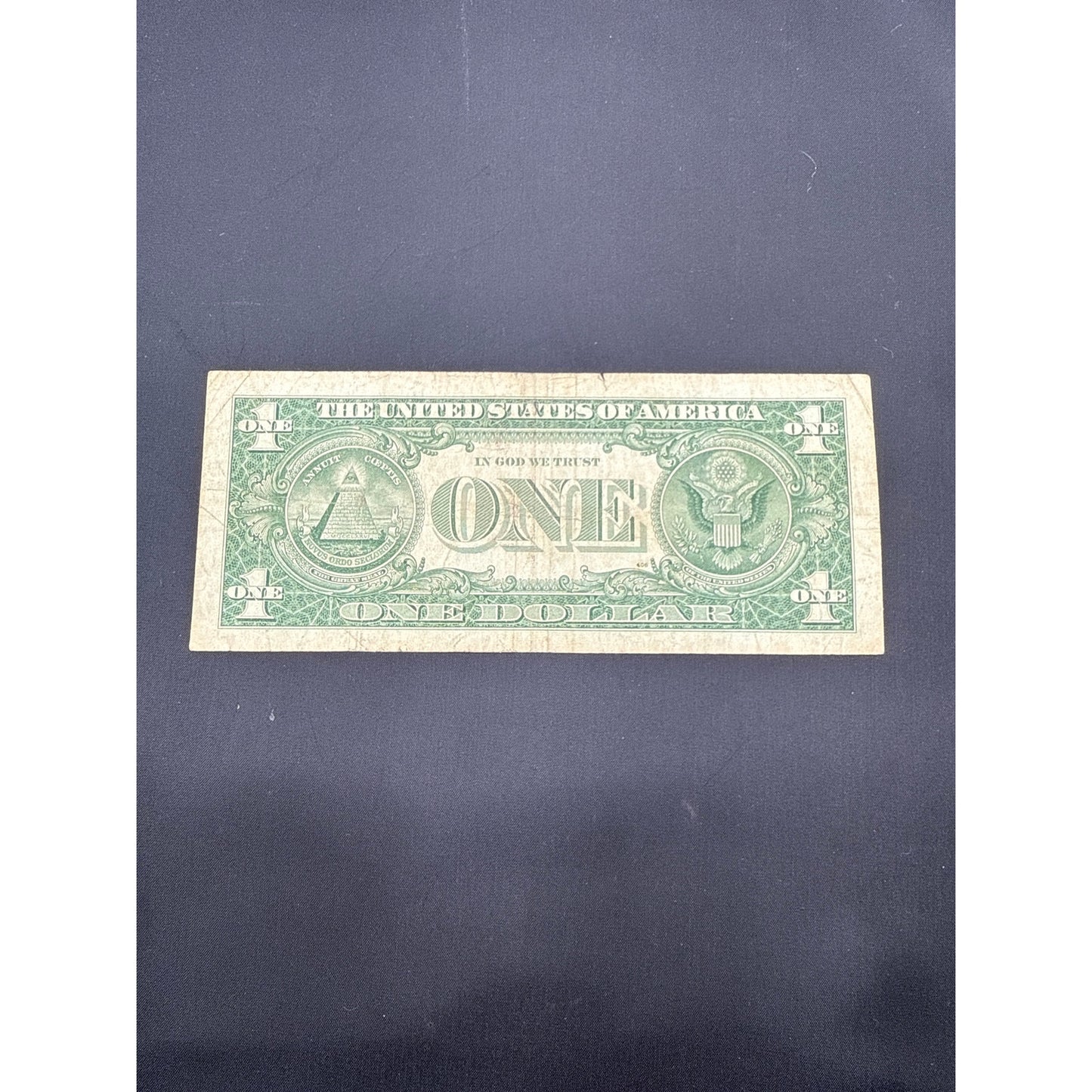 Paper Currency Note Paper Money $1 Series 1957 B silver certificate blue seal