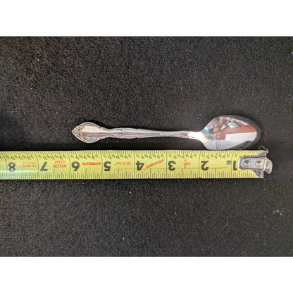 Vintage Community Affection Pattern Teaspoon