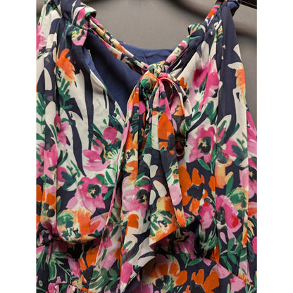Eliza J Floral Halter Neck  Maxi Dress Size 22W NWT Formal Cocktail Party