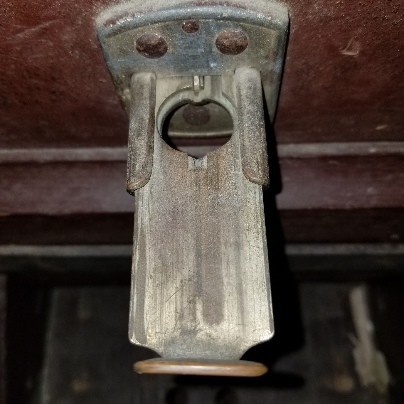 JUKE JOINT ANTIQUE VINTAGE POOL HALL TABLE ALL WOOD NICKEL MECHANISM