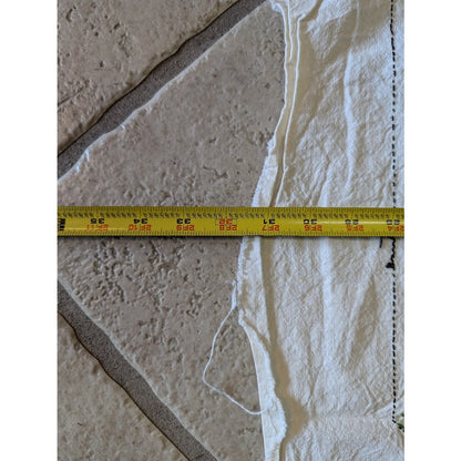 Hand embroidery linen piece