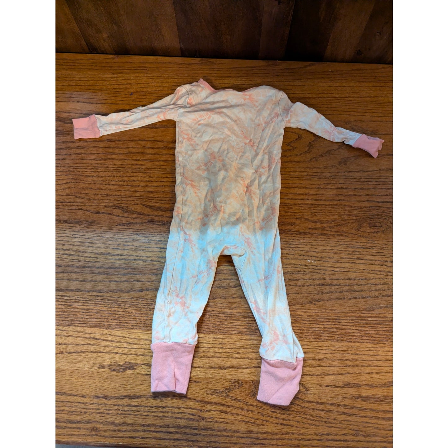 Kids Headquarters Baby Girls Pink Striped Pajama Set 18 Months