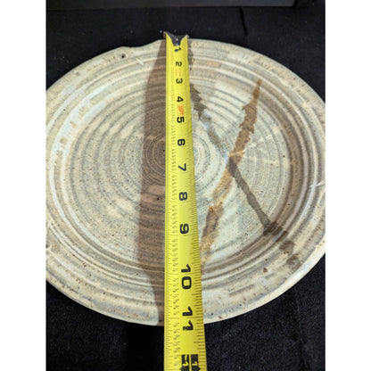 George Griffin Pottery, Sopchoppy Florida Handmade Art Pottery Plate 11"