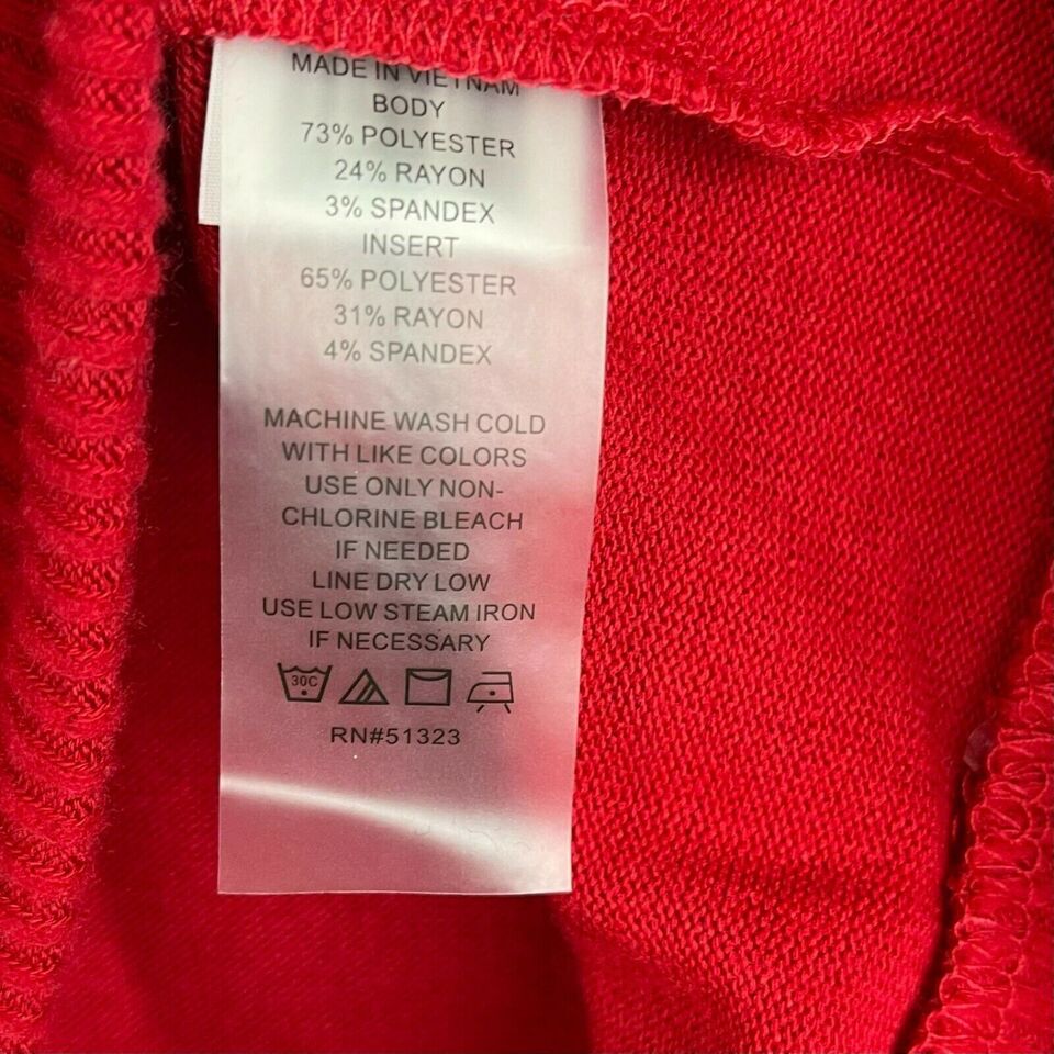 Vince Camuto Snap Trim Dolman Sleeve Sweater Sz XL / Extra Large in Red NWT
