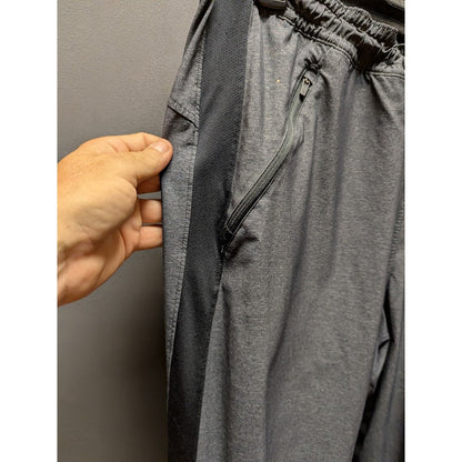 Zella Gray Activewear Track Jogger Pants Size Large NEW Athleisure