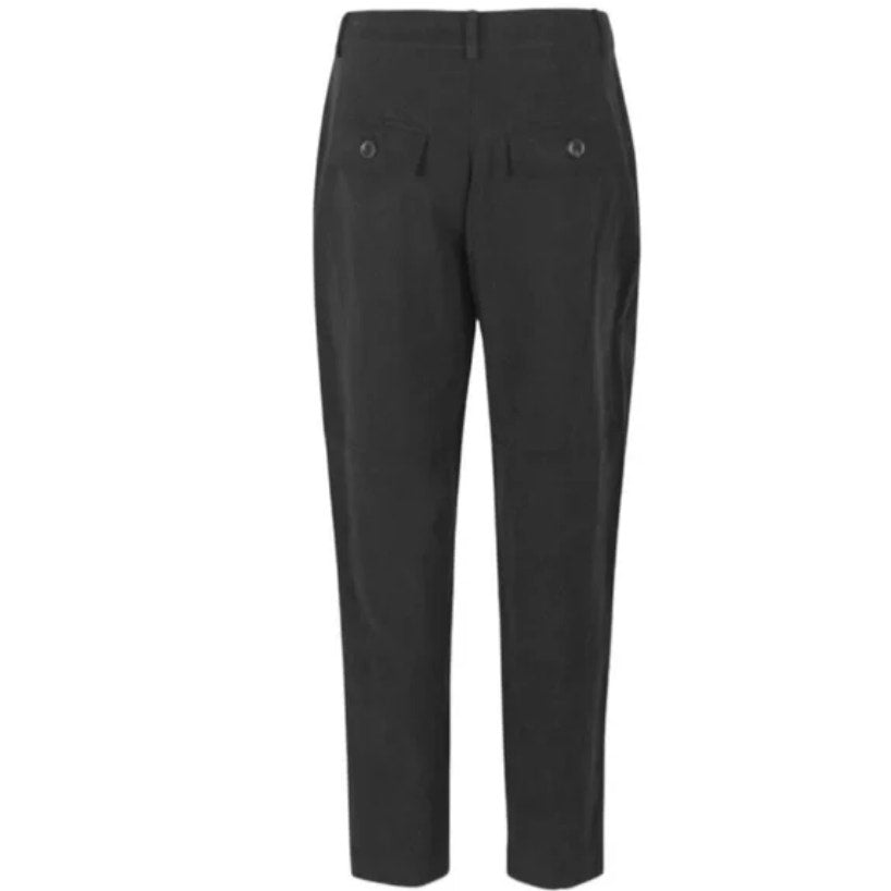 NWT Samsoe Sukari Trousers Cargo Utility Pants 11531 Sz Medium in Black