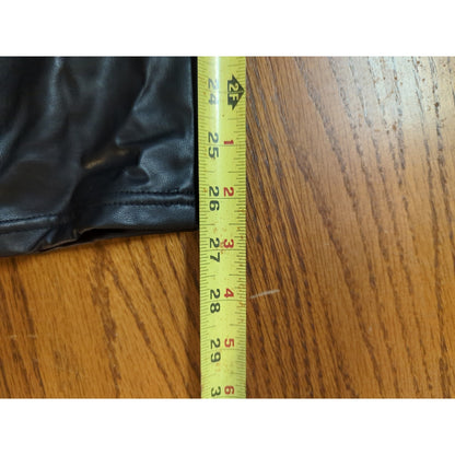 BP. Faux Leather Leggings Black High Waisted Pants Biker Moto Goth Punk Medium