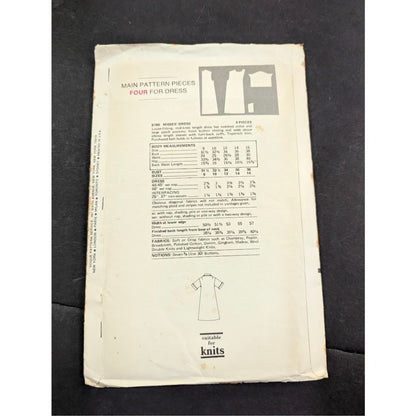 Vintage Pattern Sewing Crafts Hobby Vogue 8798 Size 12