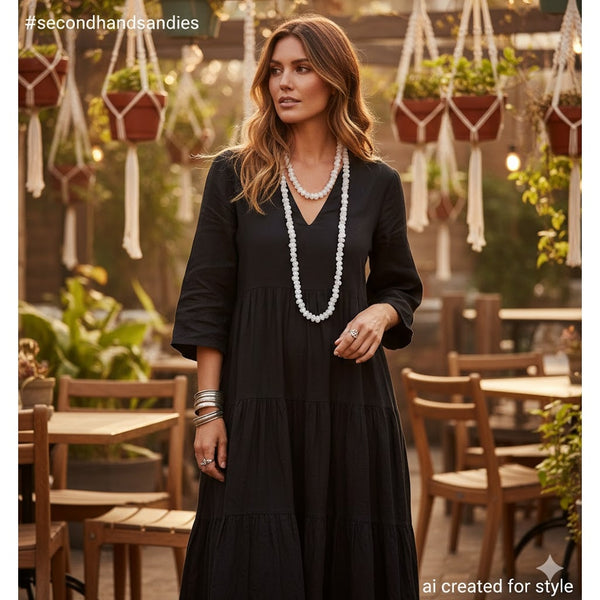 1970s Natural White Moonstone Chunky Beaded Statement Necklace Large 48"