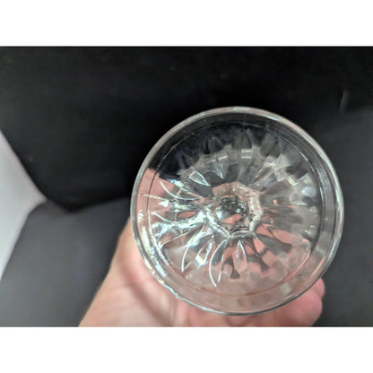 Anchor Hocking Wexford Clear Glass Footed Sherbet Dessert Dish