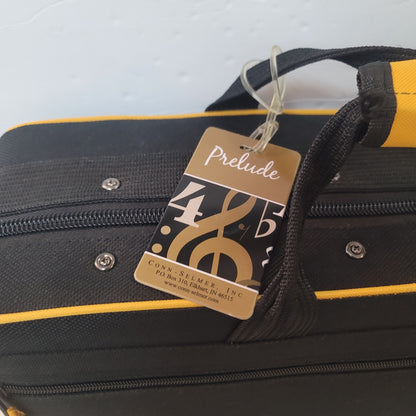 Prelude Black Yellow Travel Instrument case NEW