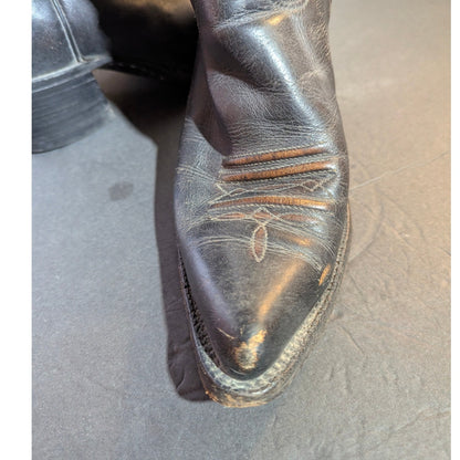 Texas Boot Co. 80's Cowboy boots Size 8.5 D Leather butterfly Style M99