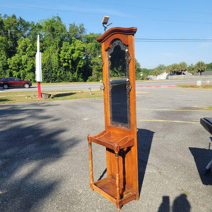 Secondhand Sandies: hall tree foyer coat rack umbrella stand shelf