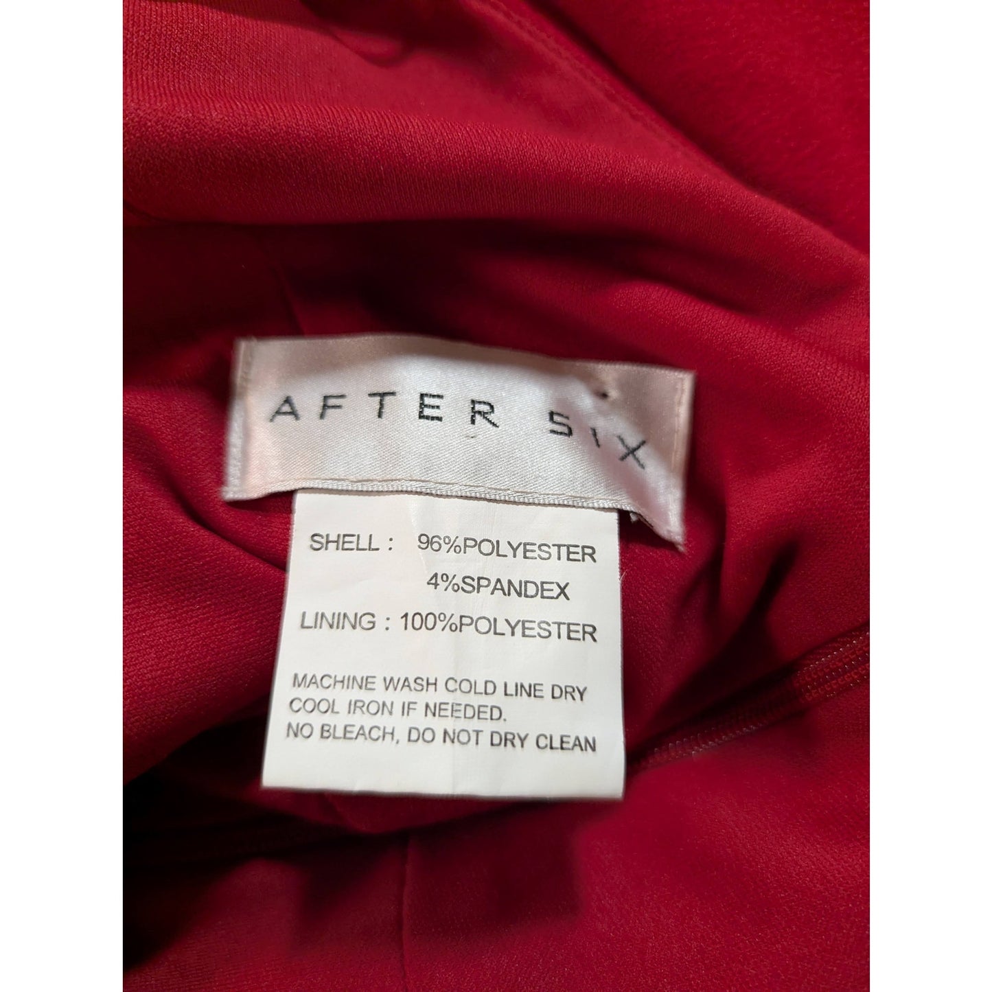 After Six Style No. 6799 Parisian Red Size XS Formal Maxi Dress