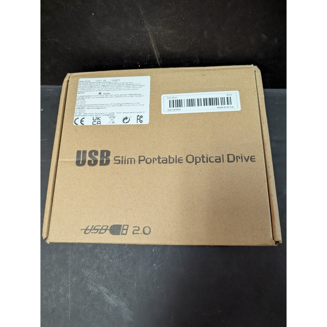 USB 2.0 Slim Portable Optical Drive DVD ROM combo