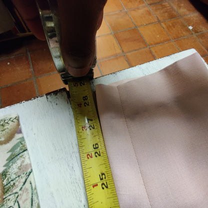 Herve Bernard Pink Linen Size 4 Lined Pants Pleated Front High Waist lined