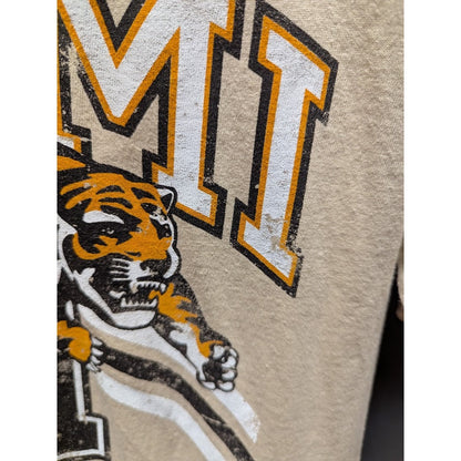 Topman Size Small graphic cotton Tee t-shirt NEW Miami Tigers NEW