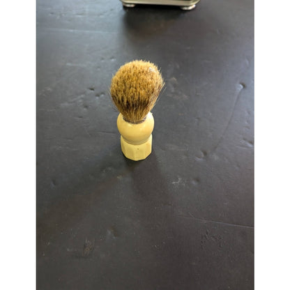 Vintage STAY USA 1950s Celluloid B1030 badger Bristle Shaving Brush