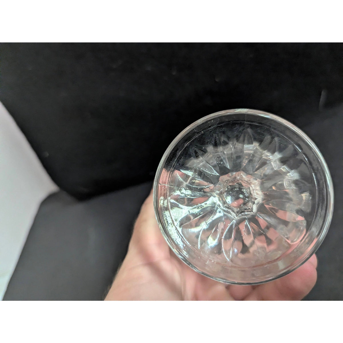 Anchor Hocking Wexford Clear Glass Footed Sherbet Dessert Dish