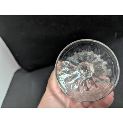 Anchor Hocking Wexford Clear Glass Footed Sherbet Dessert Dish