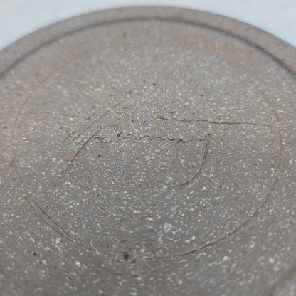 Donald Penny Signed Studio Art Pottery Pitcher and Plate Earth tones