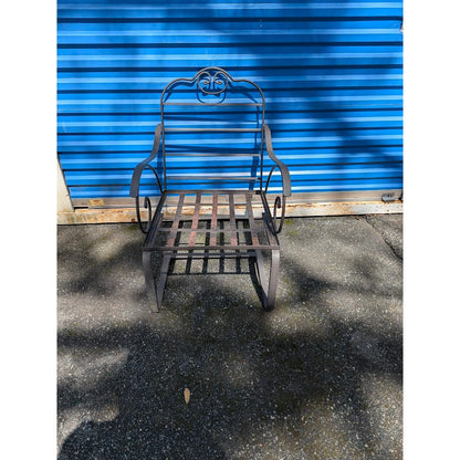 SECONDHAND SANDIES: outdoor patio metal chair bounce rocker